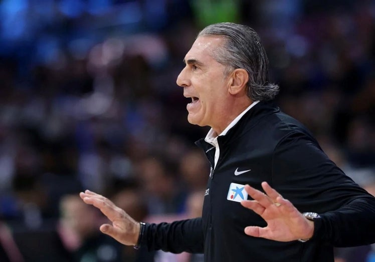 Scariolo during the game.